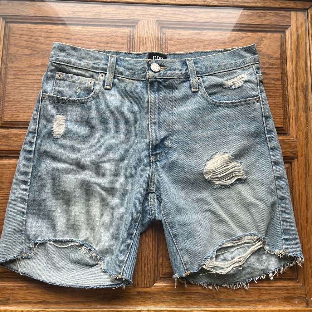 BDG Bermuda Mid Rise Jean Shorts